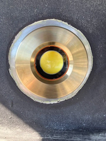 UWL - QTS 130 Underwater Light - 110-240V, 20000Lm, AB2 Bronze