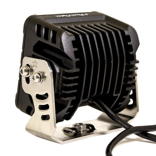Plash - XTREME Cube Spotlight - IP67, 9-36V, 6000K, Cool White, 21600lm, 10A (180-FL-BLK)