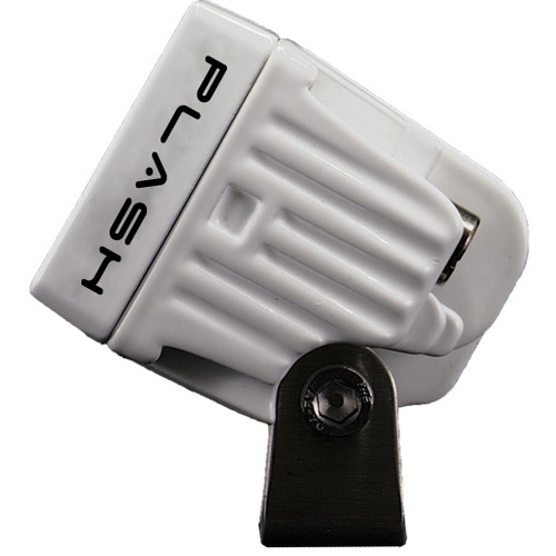 Plash - Low Profile LED Spreader Light - 120° Scene Flood, White, 20W, IP69K, 9-36V, 1.6A, 2600lm (20-LP-SC-WHT)