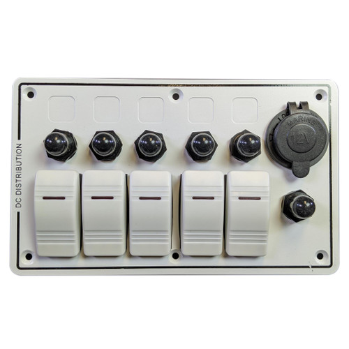Plash - Rocket Switch Panel - with Breakers