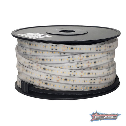 Plash - LED Strip Light - 110V, IP68, White, 32ft (FLS-110V-WW-32FT)