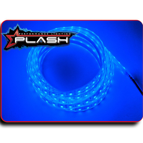 Plash - Waterproof Flexible Light Strip - IP68, 12V, Blue, 20ft (FLS-BL-68-20FT)