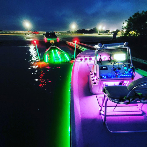 Plash - Waterproof Flexible Light Strip - IP68, 12V, RGB, 7.5ft (FLS-RGB-68-7.5FT)