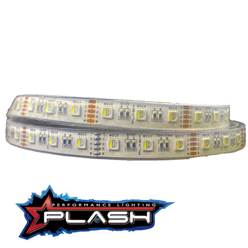 Plash - Waterproof Flexible Light Strip - IP68, 12V, RGBW, 24ft (FLS-RGBW-68-24FT)