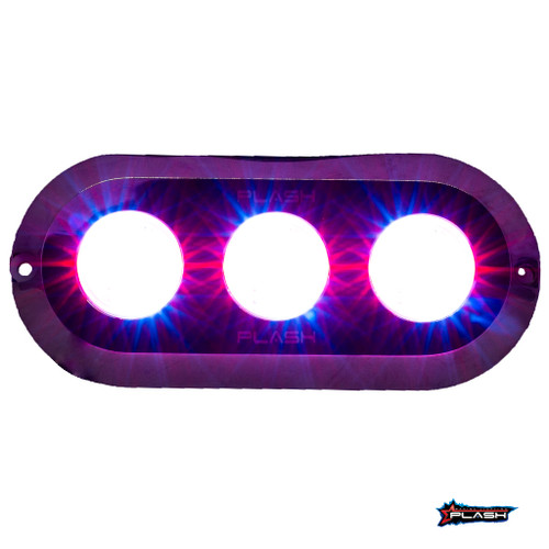 Plash - Grande Underwater Transom Light - RGB, 180W, 12V, 9.4A, 13950lm (PL-UWL-180RGB-K-C)