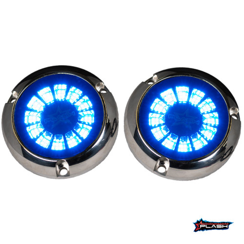Plash - EPIK Underwater Transom Light - 51.6W, 12V, 51.6W