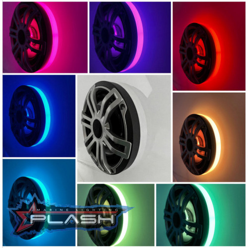 Plash - Exile (PAIR) LED Speaker Ring - RGB, IP67, 12V