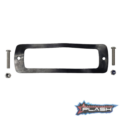 Plash - SRX2 Series 6" LED Reverse Light - Black, IP67, 5700K, Cool White, 2880lm Flush Mounted