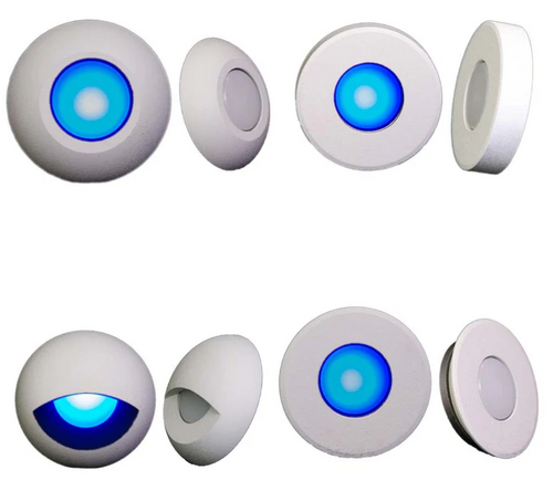 Plash - Gravity Red, Green and Blue LED Deck Light - 1.2W, 0.2A, IP67, 12-24V - Apollo Lighting