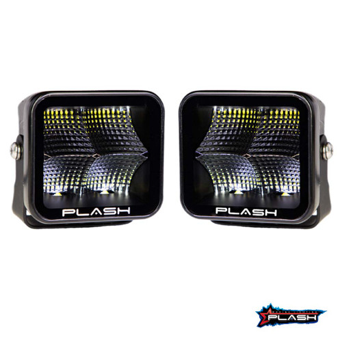 Plash - X2 Cube Flood Light - 40W, IP67, 6000K, Cool White, 4800lm
