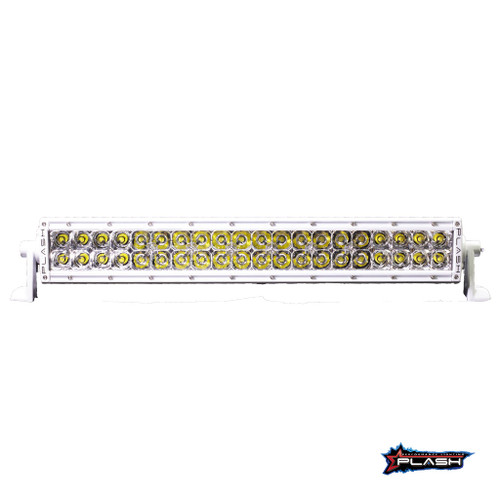 Plash - XX-Series 20" LED Light Bar - White, 5W, 23600lm, 6000K, Cool White, 9-36V, IP68 (XX-20-5W-WHT)
