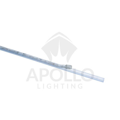 Apollo - 3/8 Rope Light Track - Small Transparent PVC Channel for 11mm LED Rope Lights, 1m/pc (APO-C11S)