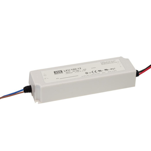 Mean Well - LED Driver - 12V, 8.5A, IP67, 100W