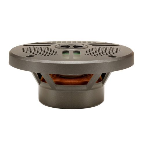 Poly-Planar - MA-4052LG1 5" 60 Watt LED Self Draining Spa Speaker - Dark Grey