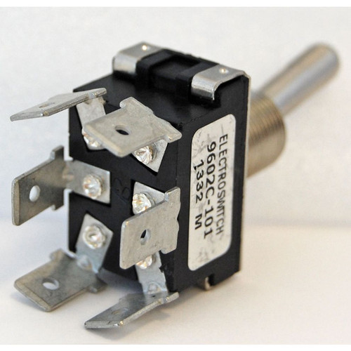 Blue Sea Systems WeatherDeck DPDT Toggle Switch, ON-OFF-ON, 5A, 30V DC