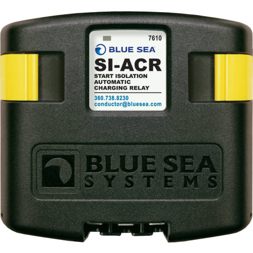 Blue Sea Systems SI-Series Automatic Charging Relay, 120A, 12V/24V, IP67, Ignition Protected - Apollo Lighting