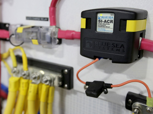 Blue Sea Systems SI-Series Automatic Charging Relay, 120A, 12V/24V, IP67, Ignition Protected