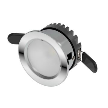 Cantalupi - SUSY 85 LED Downlight - Stainless Steel, 5W, Warm White, EXT IP40, 3000K