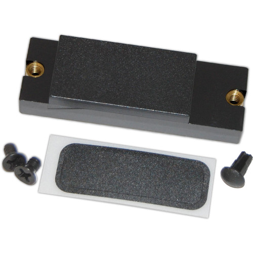 Blue Sea Systems C-Series Plug Panel Kit, 1/8 in 5052 Aluminum, Slate Gray Finish
