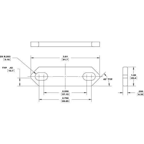 Blue Sea Systems ML Series Paralleling Link Bus, 500A, Tin-Plated Copper