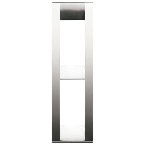 Vimar - Idea Placca Classica Cover Plate - Metal, Brushed Nickel, Die-cast Metal - Apollo Lighting Vimar - Idea Placca Classica Cover Plate - Metal, Brushed Nickel, Die-cast Metal - Apollo Lighting