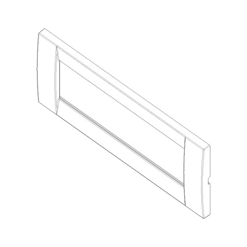 Vimar - Idea Placca Classica Cover Plate - Metal, Brushed Nickel, Die-cast Metal - Apollo Lighting Vimar - Idea Placca Classica Cover Plate - Metal, Brushed Nickel, Die-cast Metal - Apollo Lighting