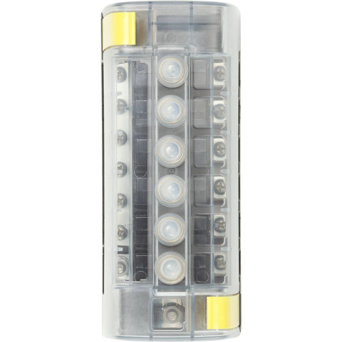 Blue Sea Systems ST CLB Circuit Breaker Block, 32V DC, Surface Mount, Tin-Plated Copper Busses - Apollo Lighting