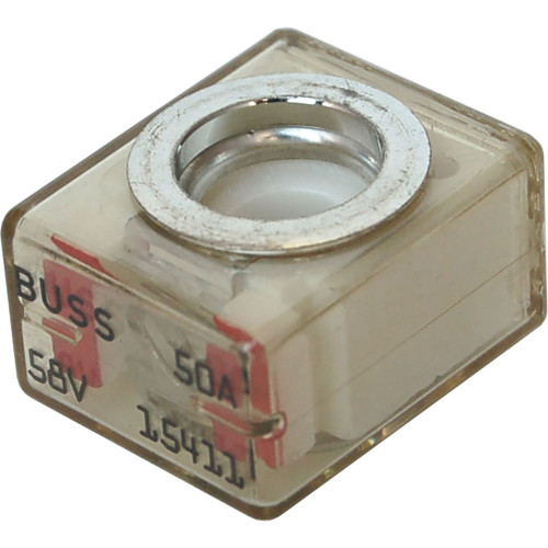 Blue Sea Systems MRBF Terminal Fuse, 58V DC, Ignition Protected, Clear Window
