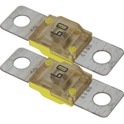 Blue Sea Systems AMI/MIDI Fuse Pair, 32V DC, Tin-Plated Copper Blades, Ignition Protected