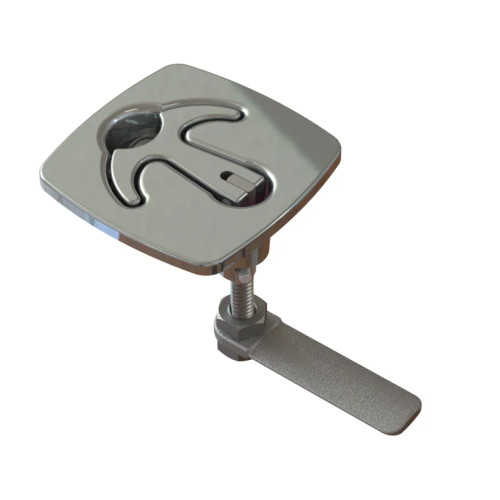 TACO Marine LATCH-tite Square Latch, 2-7/16 in, SS316, Polished - Apollo Lighting