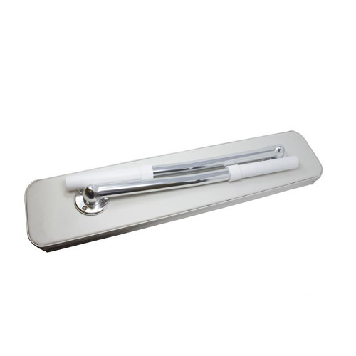 TACO Marine Universal Removable Leaning Post Backrest, For Neptune Premium and Neptune II Leaning Posts, Adjustable Folding Arms - Apollo Lighting