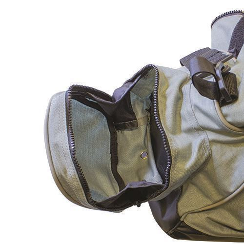 TACO Marine Neptune Leaning Post Tackle Storage Bag, 1000 Denier Fabric, Ballistic Nylon Bottom, YKK Marine Grade Zippers