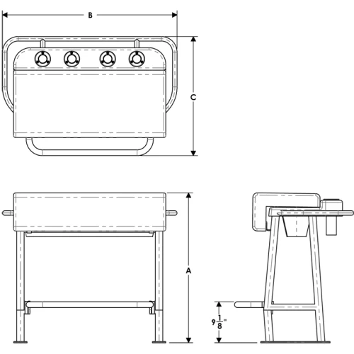 TACO Marine Neptune Premium Leaning Post, For Boats up to 30 ft, 33-1/2 x 39 x 27 in, 15-1/2 x 35 in Footprint, 4 Flush-Mount Rod Holders, Folding Footrest, 72qt Cooler Storage