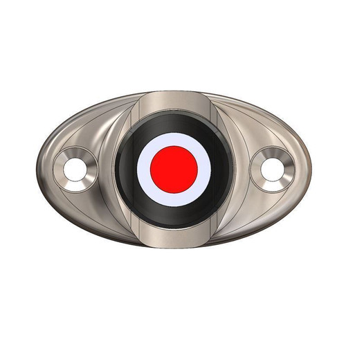 TACO Marine Surface Mount LED Side Navigation Light Set, For Boats up to 40 ft, 12-24VDC, IP68, 2nm