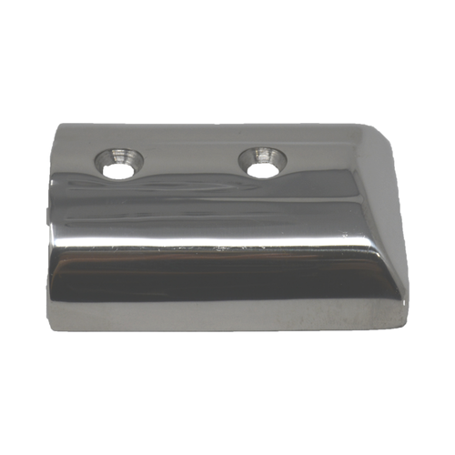 TACO Marine SuproFlex Small Rub Rail End Cap, For V11-9960, Type-316L SS, Mirror Polish