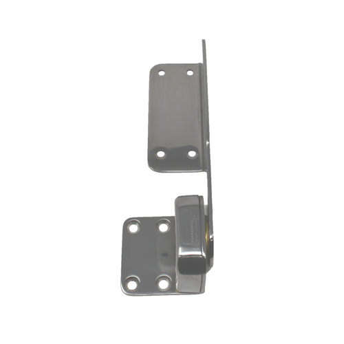 TACO Marine Command Ratchet Hinges, 9-3/8 in, Polished Type-304 Stainless Steel, Pair