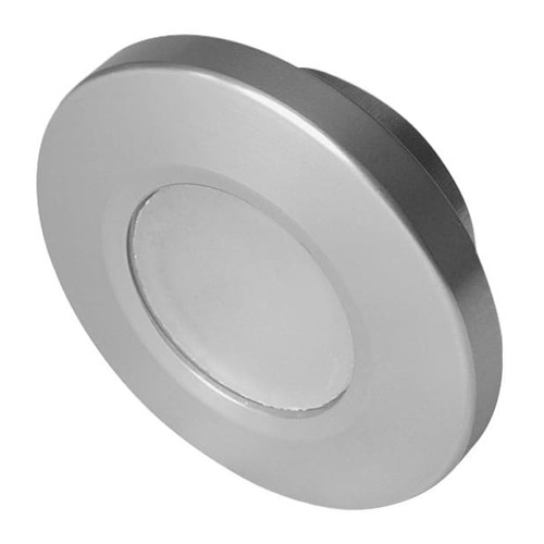Lumitec Orbit Flush Mount LED Downlight, 10-30V, IP67, Ignition Protected, White/Red Dimming, 5000K White, Brushed Finish