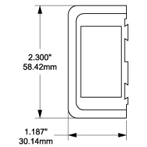 Blue Sea Systems Contura Switch Mounting Panel