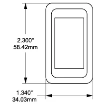 Blue Sea Systems Contura Switch Mounting Panel
