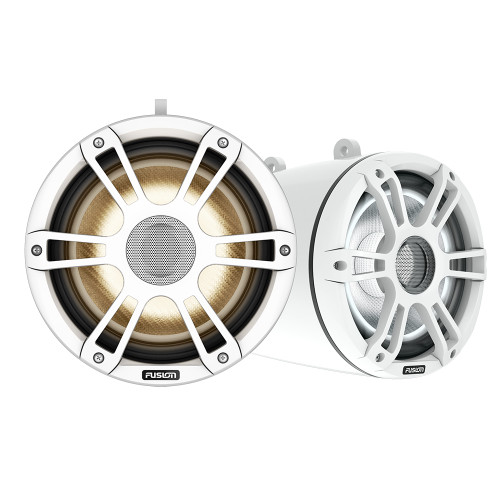 Fusion - Signature Series 3i Marine Wake Tower Speakers - 8.8", White