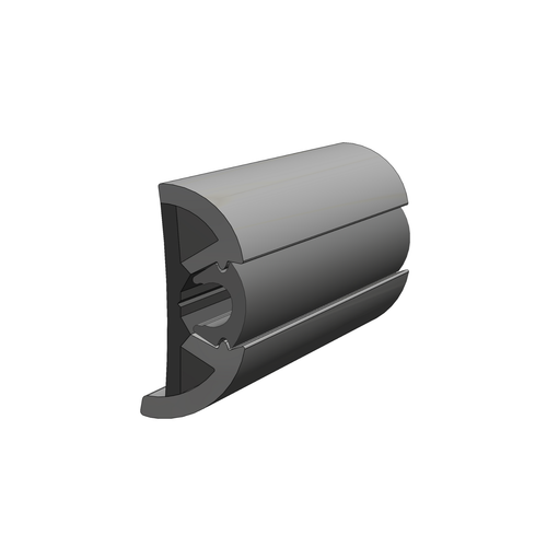 TACO Marine SuproFlex Medium Rub Rail Kit, 2 in x 29/32 in, Co-Extruded Vinyl