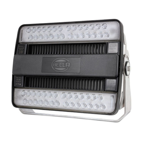 Hella Marine HypaLUME LED Floodlight, 316 Stainless Steel Bracket, Grilamid Lens, Upright or Pendant Mount, -40°C to +50°C