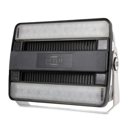 Hella Marine HypaLUME LED Floodlight, 316 Stainless Steel Bracket, Grilamid Lens, Upright or Pendant Mount, -40°C to +50°C