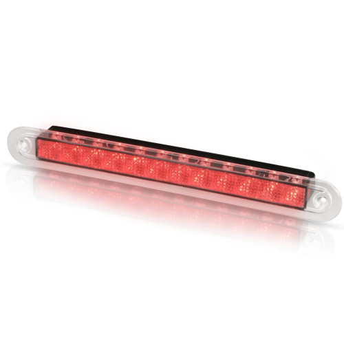 Hella Marine 9073 Series LED Recess Strip Lamp, 265 x 33mm, 238mm Hole Centers, IP6K9K