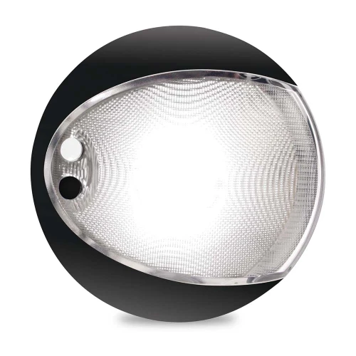 Hella Marine EuroLED130 Surface Mount Round Downlight, 9-33V, IP6K6, IP6K7