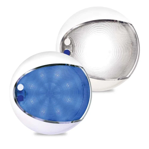 Hella Marine EuroLED130 Surface Mount Round Downlight, 9-33V, IP6K6, IP6K7