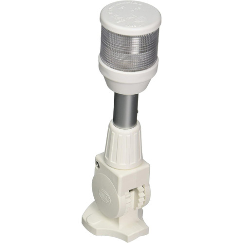 Hella Marine 2010 Fold-Down Anchor Light, 2 NM, 12V, IPX6, 8 in - Apollo Lighting