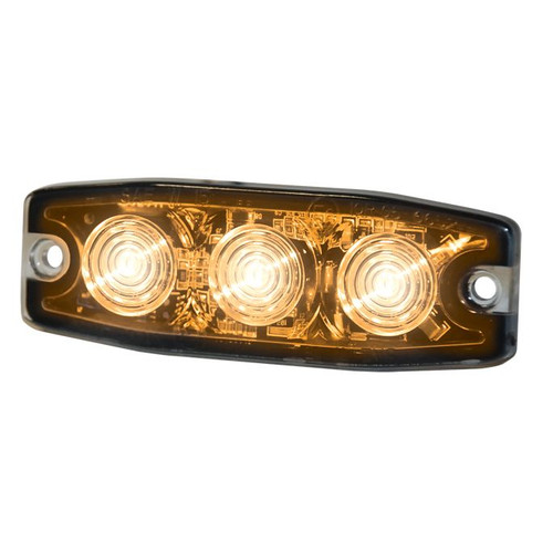 Hella Marine MST3 Slim Strobe LED Lighthead, Blue Light, 10-30V DC, SAE J845 Class 1