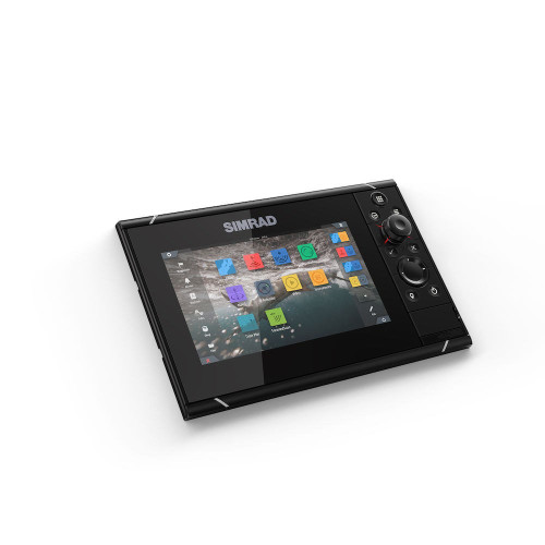Simrad NSS evo3 Chartplotter/Fishfinder MFD, C-MAP US Enhanced Charts, 10 Hz GPS/GLONASS, NMEA 2000, Touchscreen and Keypad with Rotary Dial, Built-In Wi-Fi, HDMI Out, 10-31.2V, IPX6/7