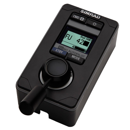 Simrad FU80 Follow Up Autopilot Remote with Display, For AP70/AP80/AP24/AP28, For NSE/NSS/NSO, NMEA 2000, Flush or Bulkhead Mount - Apollo Lighting